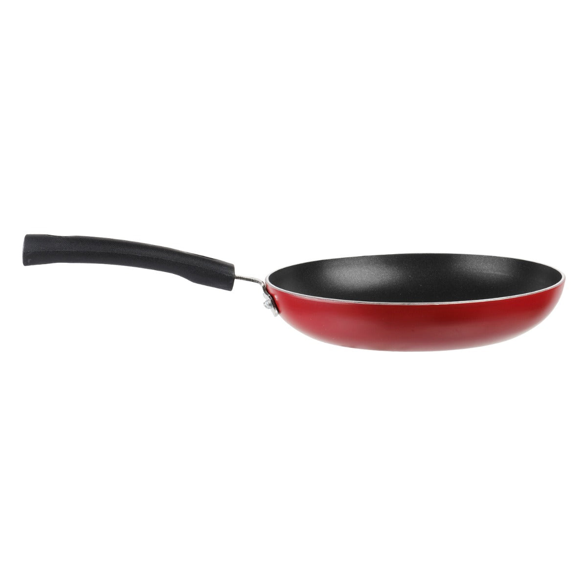 3 Pc Non Stick Cookware Set – Fry Pan, Tawa & Kadhai with Lid, Induction Friendly