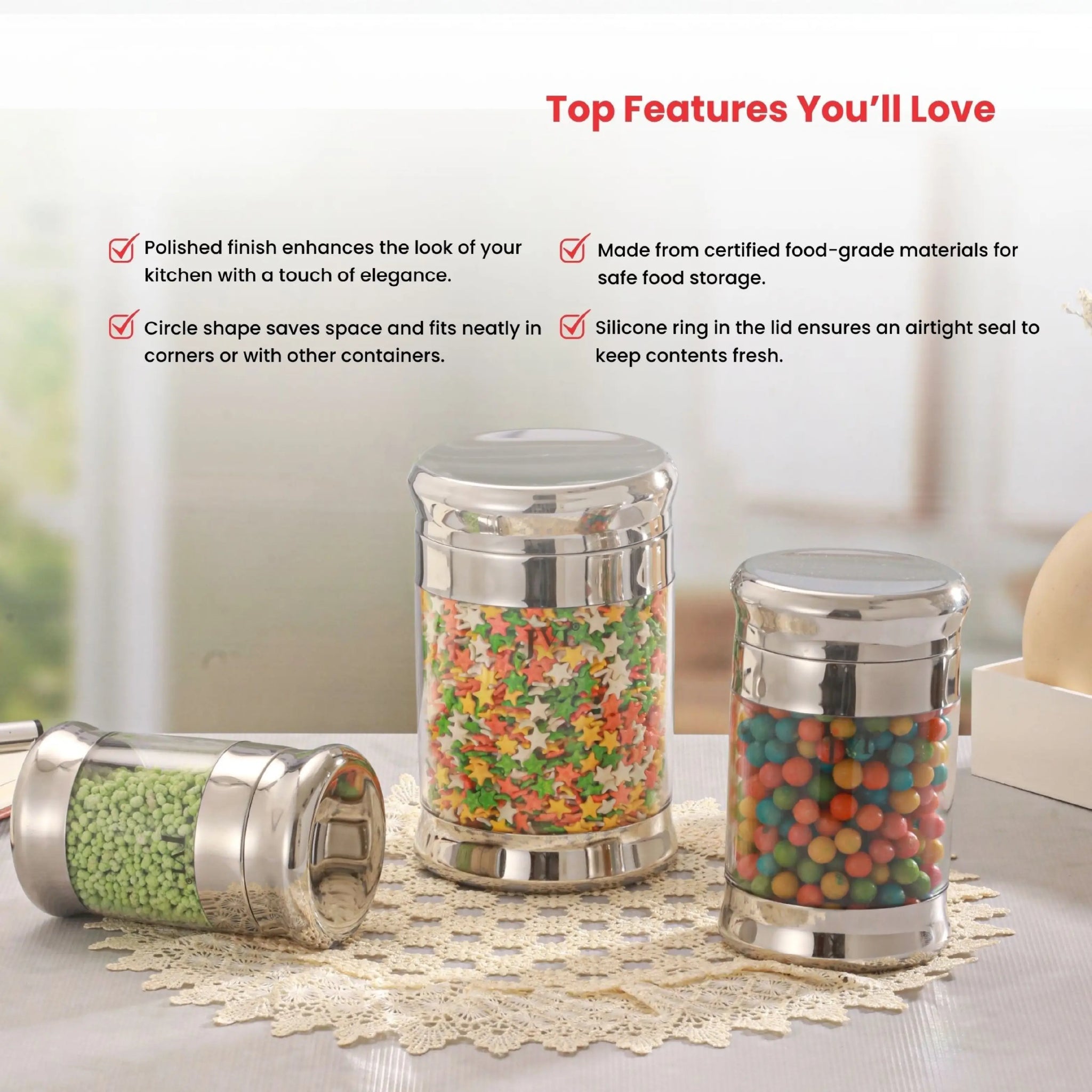 JVL Fusion Luxe Canister