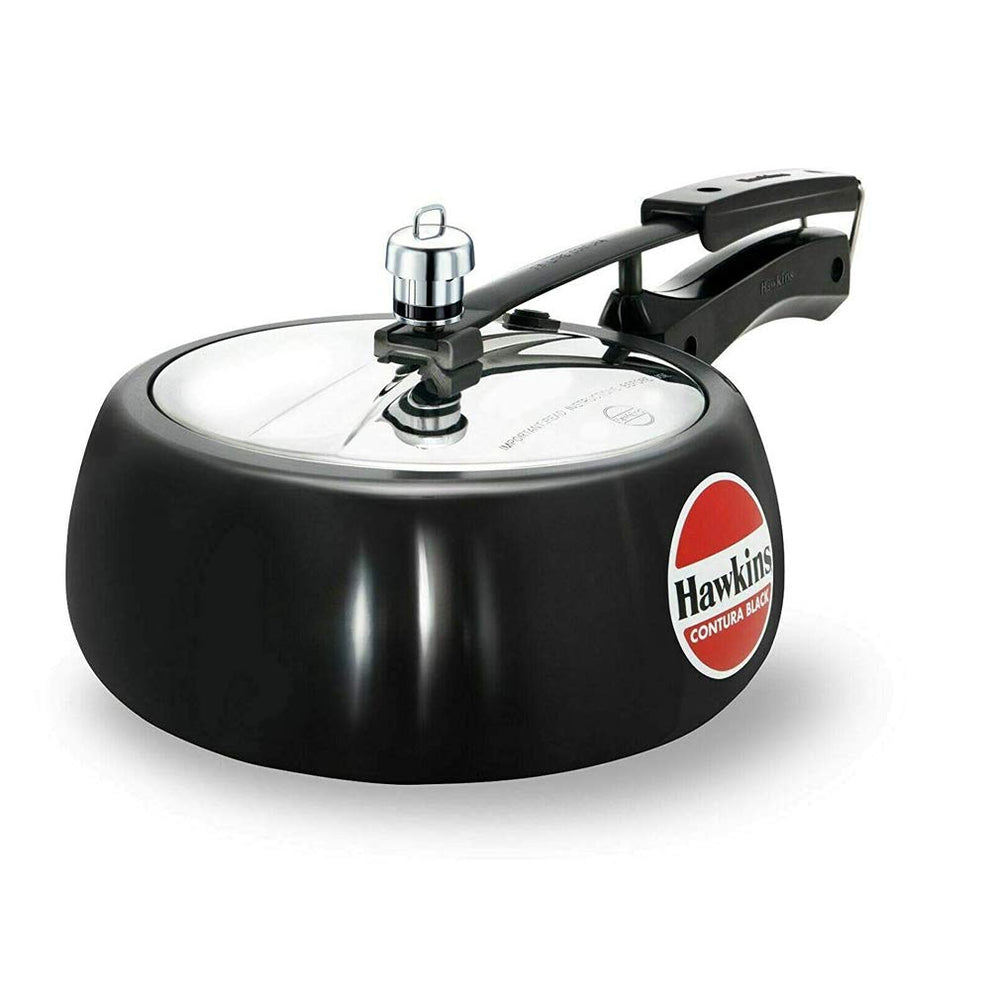 Hawkins Contura Hard Anodised Aluminium Pressure Cooker | Black