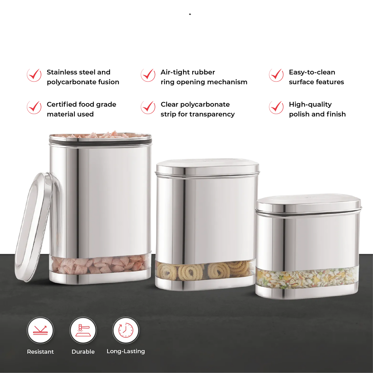 Galaxy Luxe Kitchen Canister