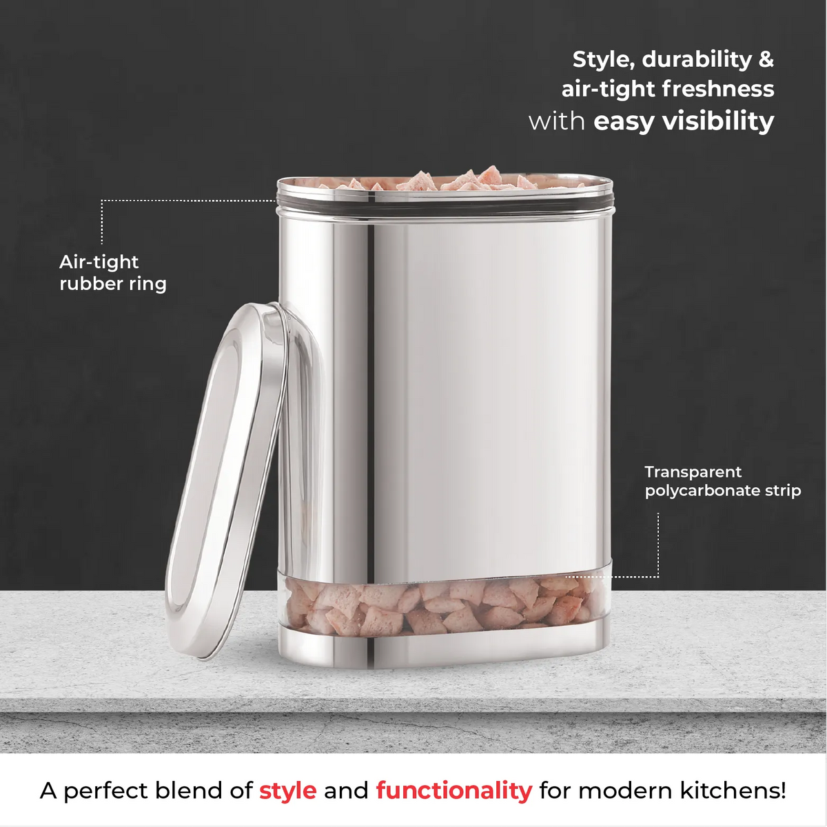 Galaxy Luxe Kitchen Canister