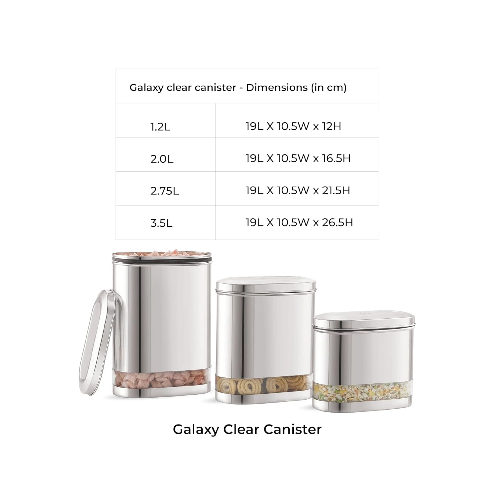 Galaxy Luxe Kitchen Canister