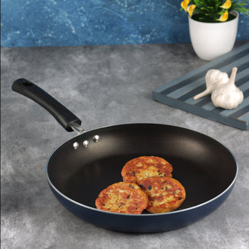 Non Stick Fry Pan for Cooking – Durable, Induction & Gas Compatible, Easy to Clean, Heavy Duty Kitchen Frying Pan